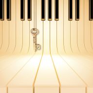 Фреска Пианино и ключ