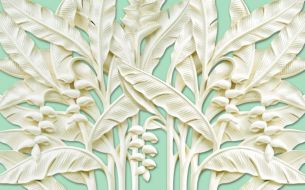 Фреска Листья пальмы