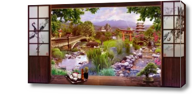 Картина Японский сад
